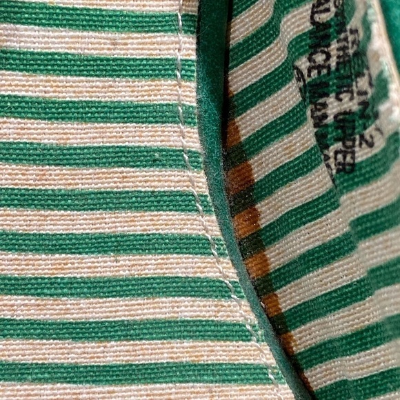 Ladies De Blossom Collection Green Wedge Sandals Size 10 - Picture 7 of 16